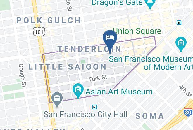 San Francisco - Tilden Hotel Maps