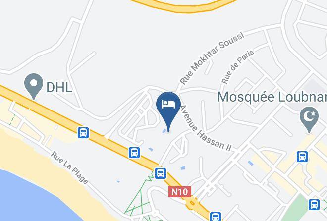 Agadir - Tildi Hotel Agadir & Spa Maps