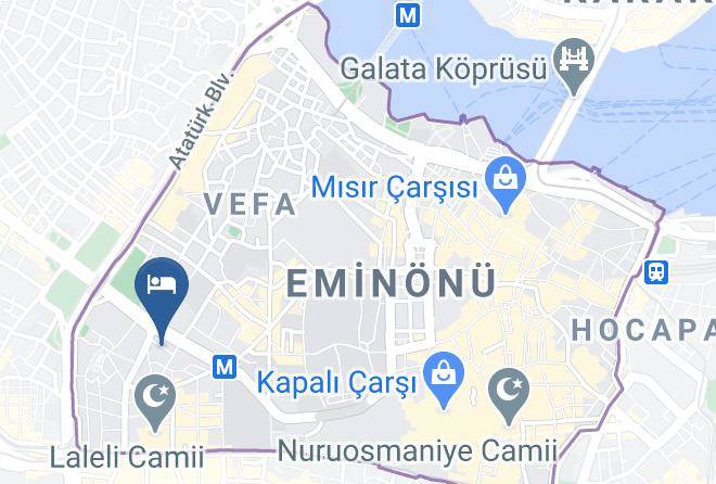 Fatih - Tilia Hotel Maps