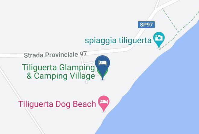 Province Of South Sardinia - Tiliguerta Glamping 4 Maps