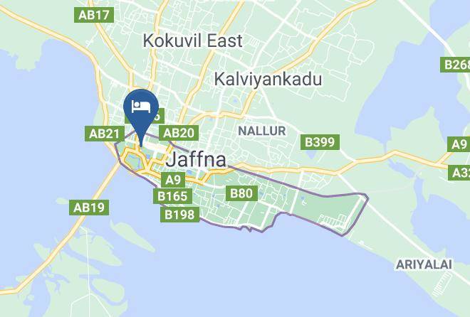 Jaffna - Tilko Jaffna City Hotel Maps