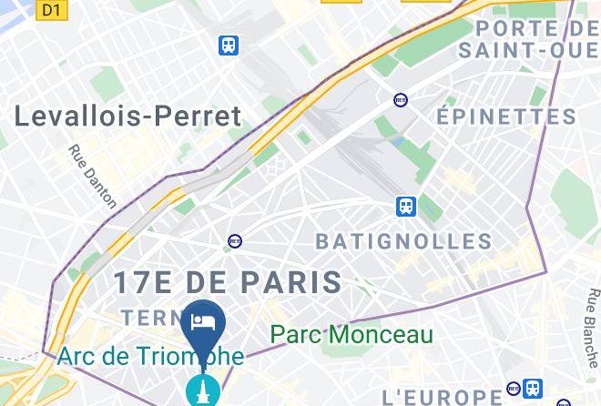 Paris - Tilsitt Etoile Maps