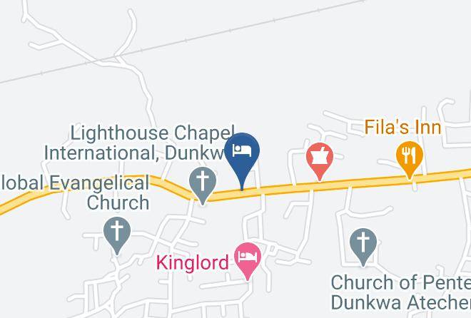 Upper Denkyira - Tim Freeman Gold City Hotel Maps