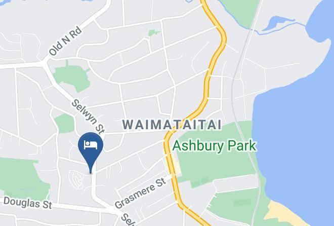 Timaru - Timaru Top 10 Holiday Park Maps