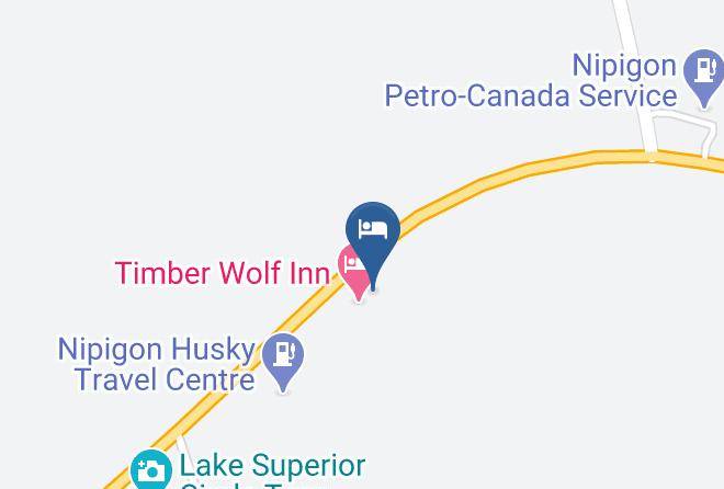 Thunder Bay - Timber Wolf Inn Maps