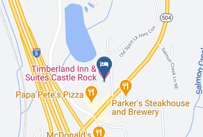 Cowlitz - Timberland Inn & Suites Castle Rock Maps