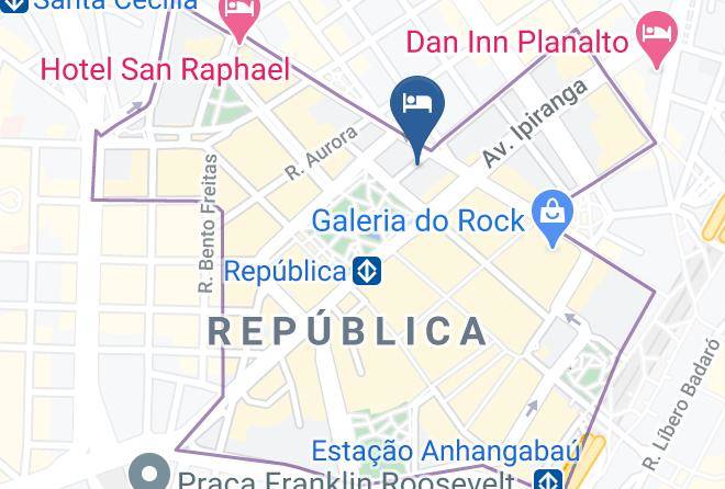 Sao Paulo Republica - Timbiras Palace Hotel Maps