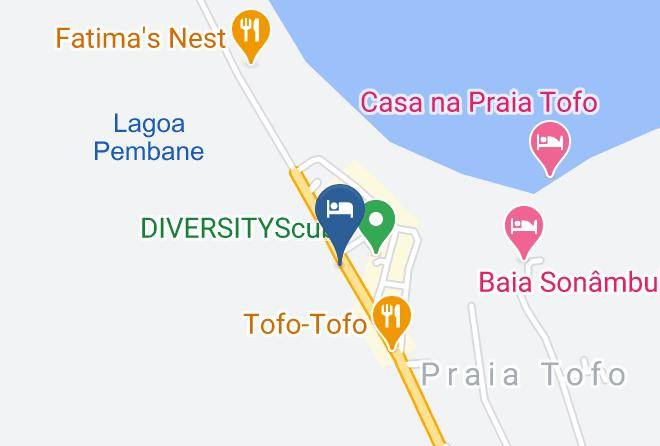 Praia Do Tofo - Timbuktu Tofo Maps