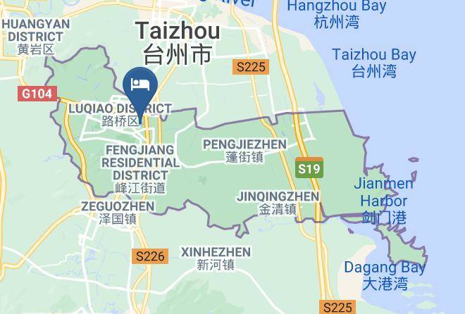 Taizhou - Time Bbusiness Hotel Maps