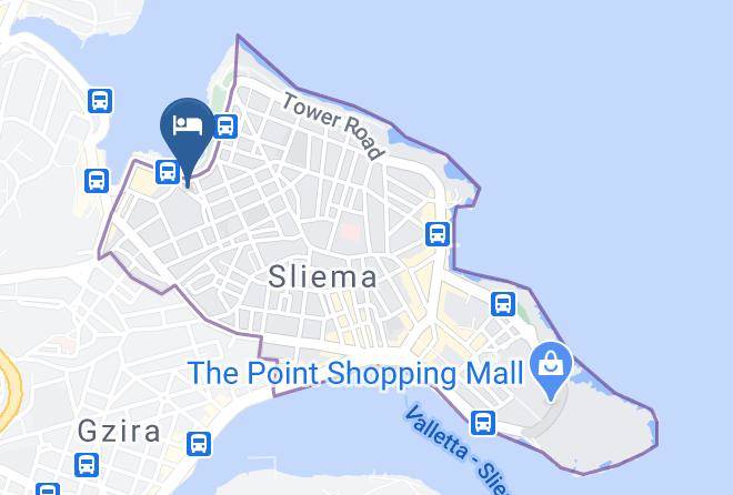 Sliema - Time Flies B&b Maps
