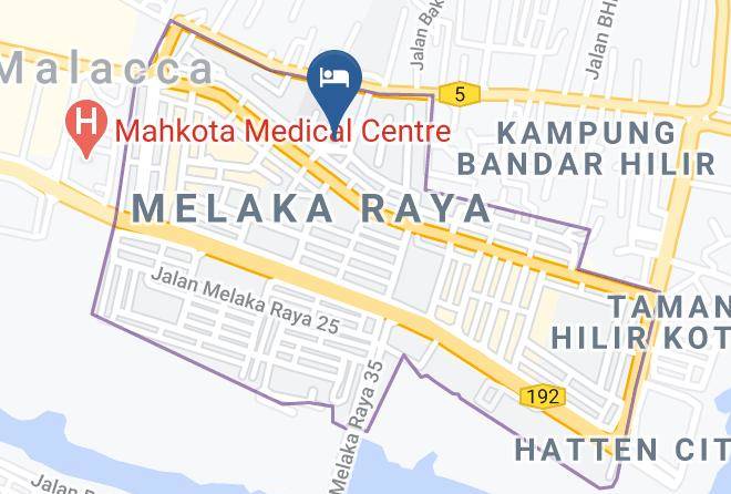 Melaka Tengah - Time Hotel Melaka Maps