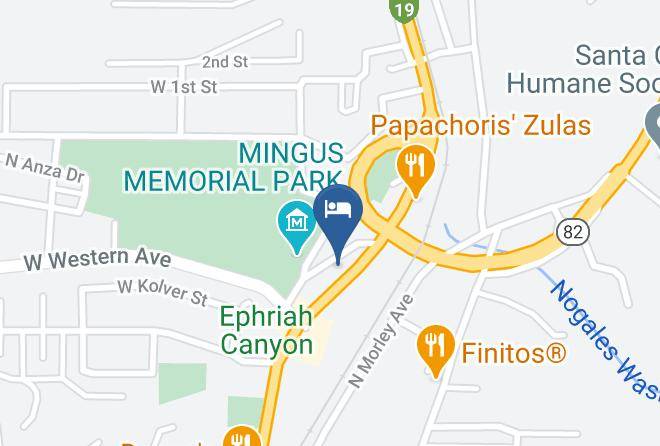 Santa Cruz - Time Motel Maps