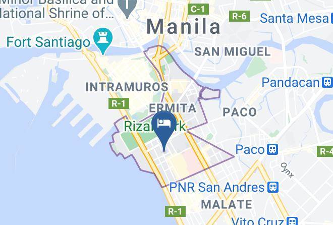 Metro Manila - Time Traveller's Hotel Maps