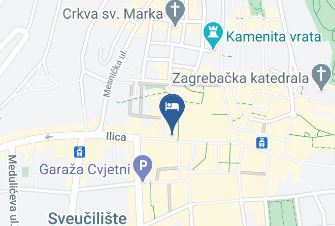 Zagreb - Timeout Heritage Hotel Zagreb Maps