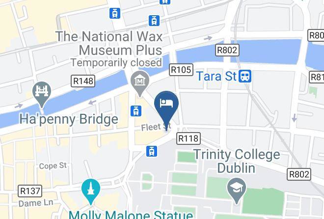 Dublin City - Times Hostels College Street Maps