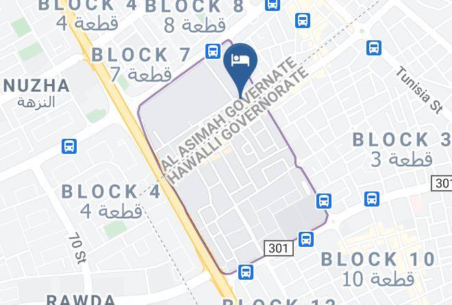 Hawalli - Times Square Suite Hotel Maps