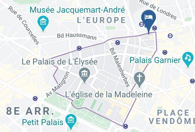 Paris - Timhotel Opera Madeleine Maps