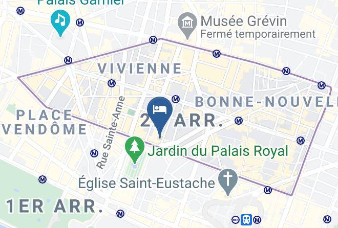 Timhotel Palais Royal Map