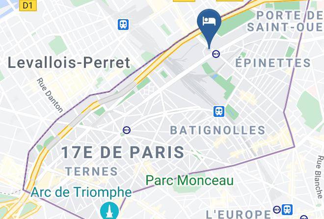 Paris - Timhotel Paris Berthier Maps