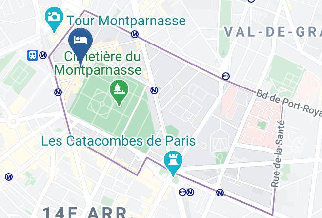 Paris - Timhotel Tour Montparnasse Maps