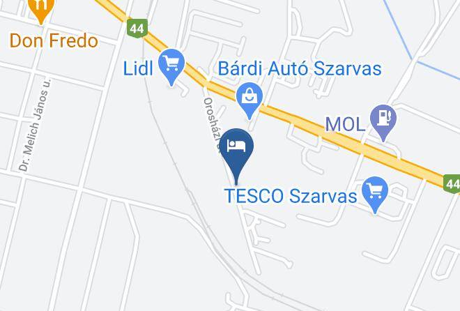 Szarvas - Timi Szallas Maps