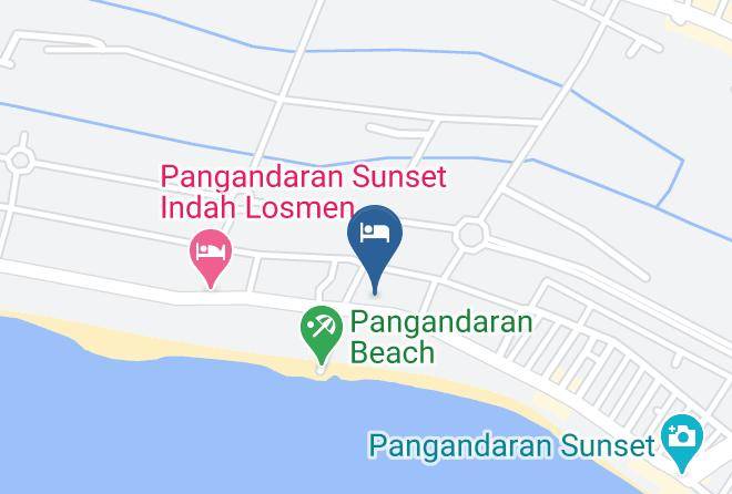 Pangandaran Regency - Timin Pondok Wisata Maps
