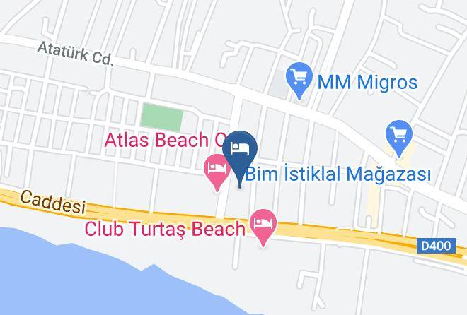 Konakli - Timo Resort Hotel Maps