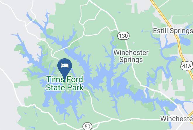 Franklin - Tims Ford State Park Maps