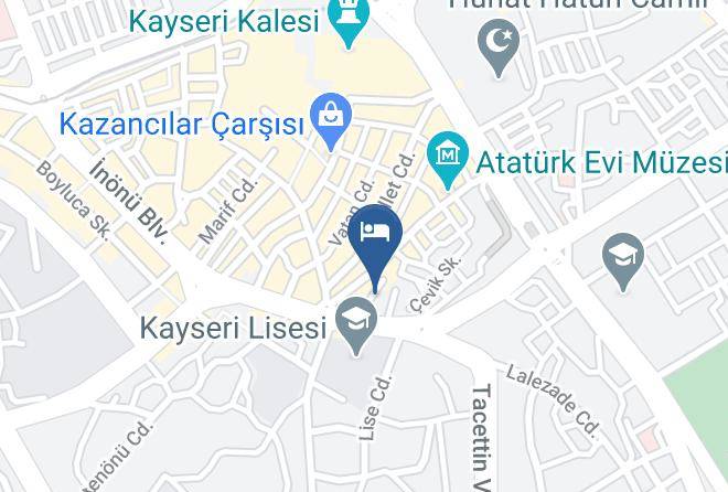 Melikgazi - Timucin Rezidans Suite Maps