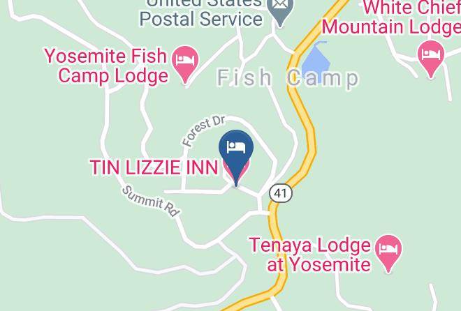 Mariposa - Tin Lizzie Inn Maps