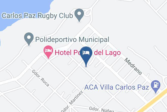 Santa Maria Department - Tinajas Del Lago Bungalows Apart Maps