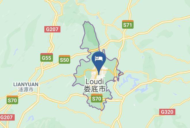 Loudi - Tingbo Hotel Maps