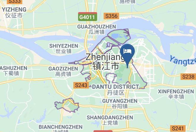 Zhenjiang - Tingli Shanzhuang Hotel Maps