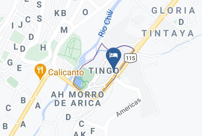 Arequipa - Tingo Tower Maps