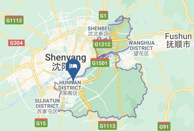 Shenyang - Tingxuan Express Hotel Maps