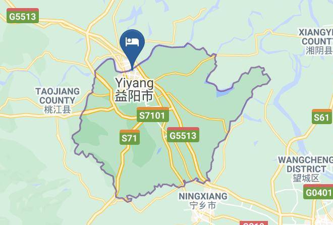 Yiyang - Tingyuan Hotels Maps