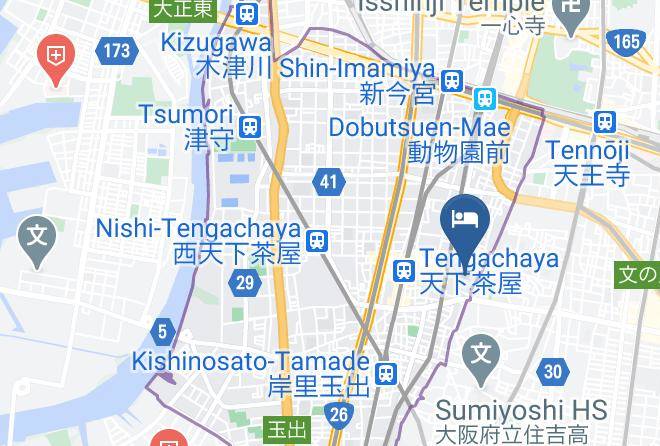Osaka City Nishinari Ward - Tino Tsudoi Maps
