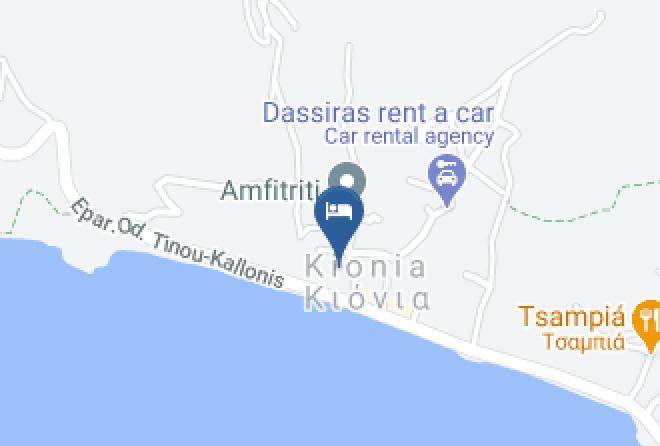 Tinos - Tinos Beach Hotel Maps