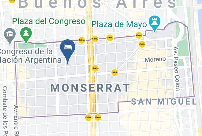 Autonomous City Of Buenos Aires - Tinta Amarilla Maps