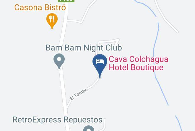 Colchagua Province - Tiny Colchagua Cabanas Maps