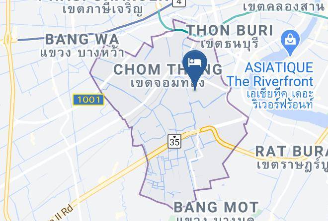 Chom Thong District - Tiny Hut Resort Maps