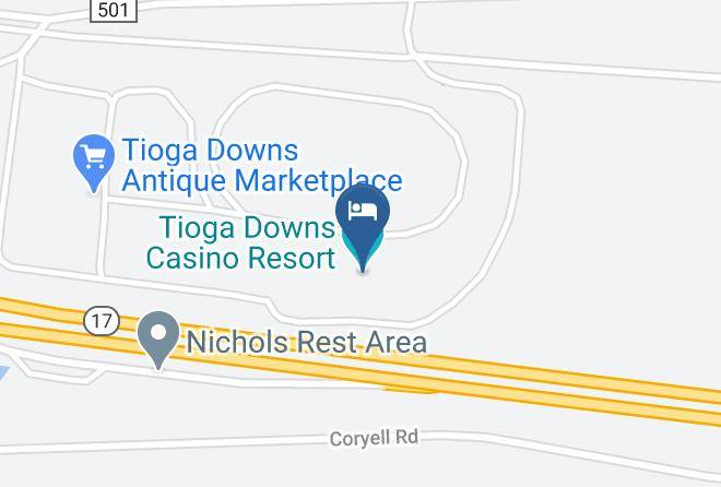 Tioga - Tioga Downs Casino Resort Maps