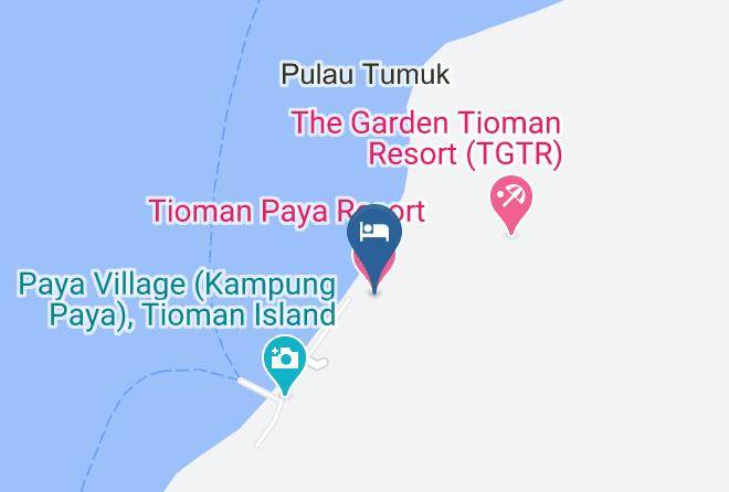Rompin - Tioman Paya Resort Maps