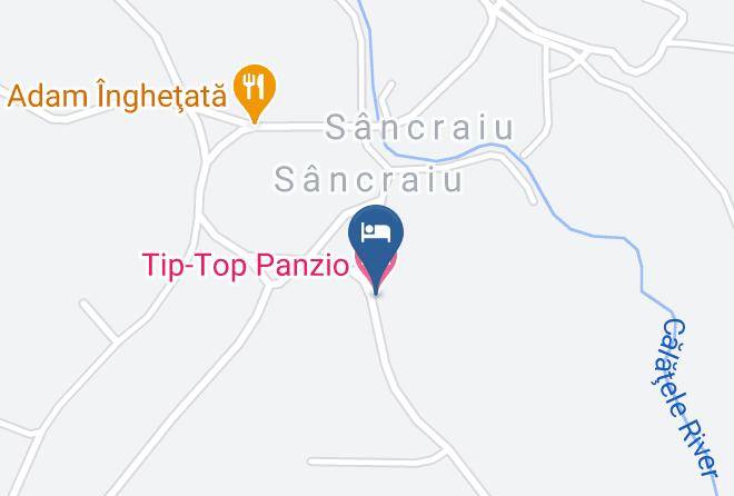 Sincraiu - Tip Top Panzio Maps