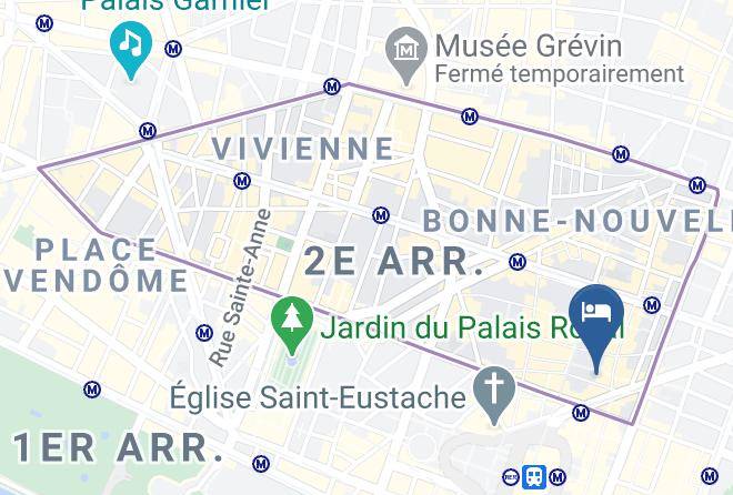 Paris - Tiquetonne Hotel Maps