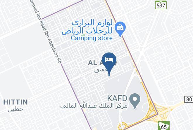 Riyadh - Tiran Island Hotel Units Maps