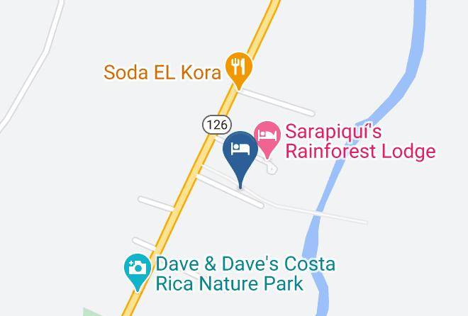 Sarapiqui - Tirimbina Lodge Maps