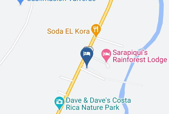 Sarapiqui - Tirimbina Rainforest Center Maps