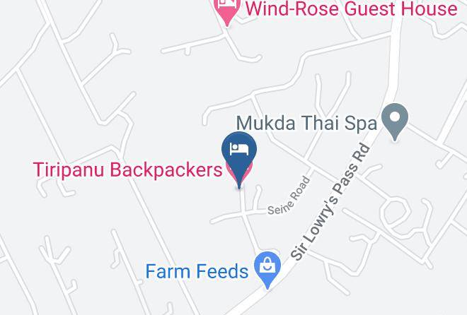 City Of Cape Town - Tiripanu Backpackers Maps