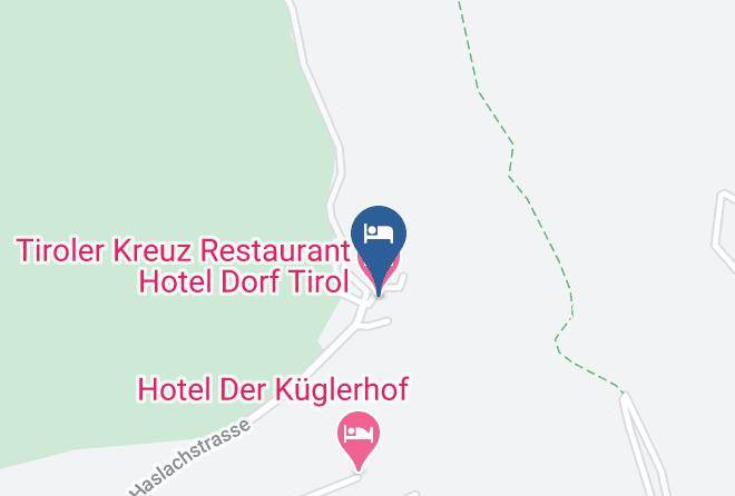 Bolzano - Tiroler Kreuz Restaurant Hotel Dorf Tirol Maps